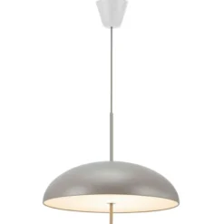 Lámpara colgante Versale, marrón, Ø 50 cm
