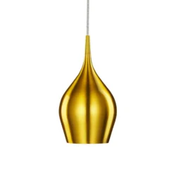 Lámpara colgante Vibrant Ø 12cm, oro