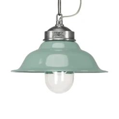 Lámpara colgante vintage verde Porto Fino