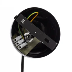Lámpara colgante Yildo 6866 1 luz Ø17cm negro/cobre