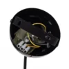 Lámpara colgante Yildo 253-S 1 luz Ø36cm negro/cobre