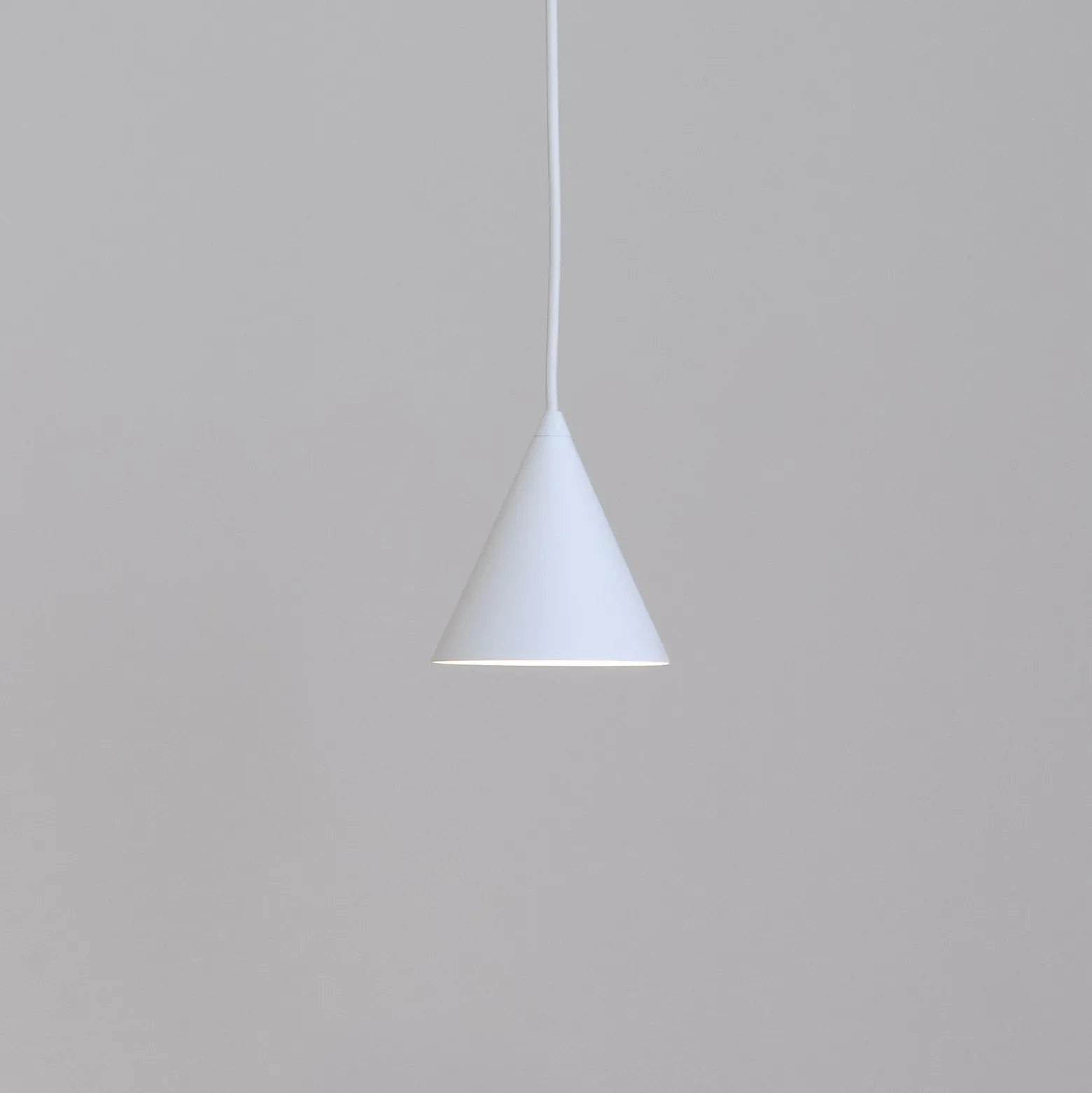 Lámpara colgante ZENITH, blanca, Ø 11 cm, metal, GU10