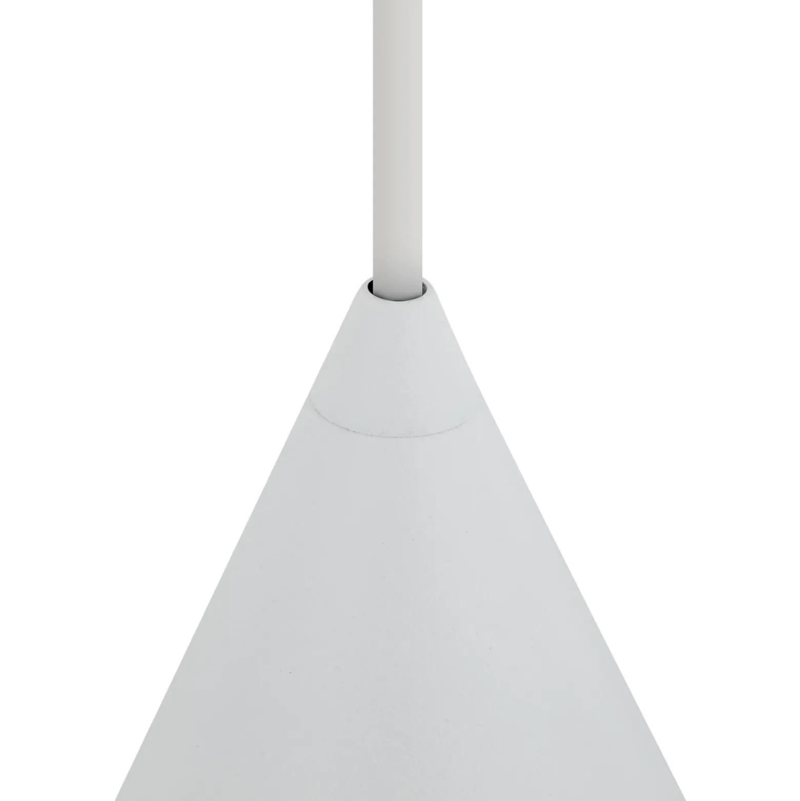 Lámpara colgante ZENITH, blanca, Ø 11 cm, metal, GU10