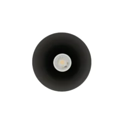 Lámpara colgante ZENITH, gris oscuro, Ø 11 cm, metal, GU10