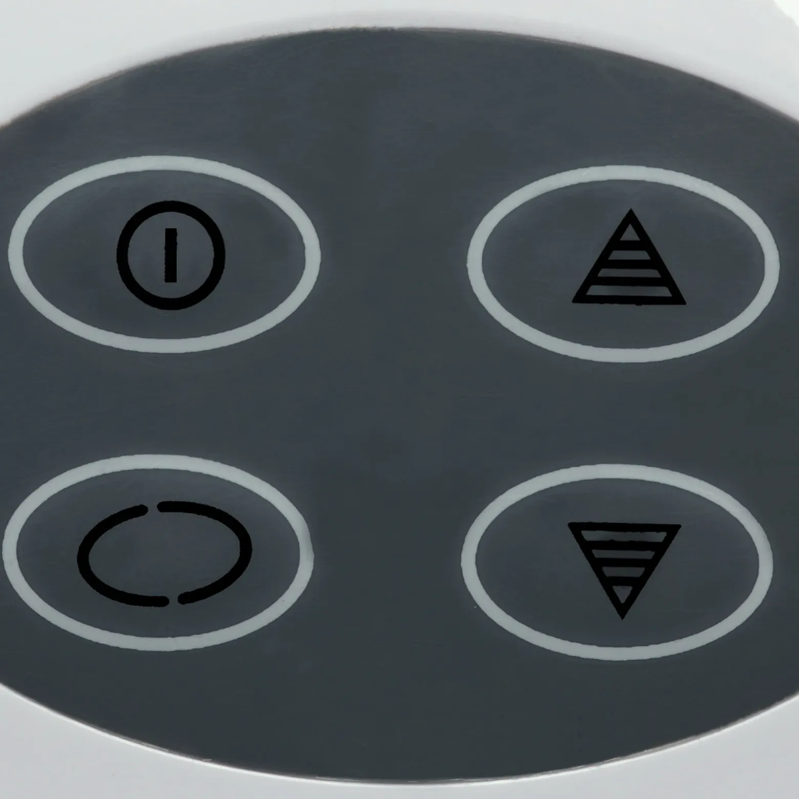 Lámpara con lupa LED MAULcrystal, blanca, con pinza, atenuable