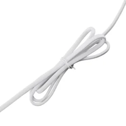 Lámpara con tornillo Lindby Jyla, blanco mate, GX53, brazo flexible