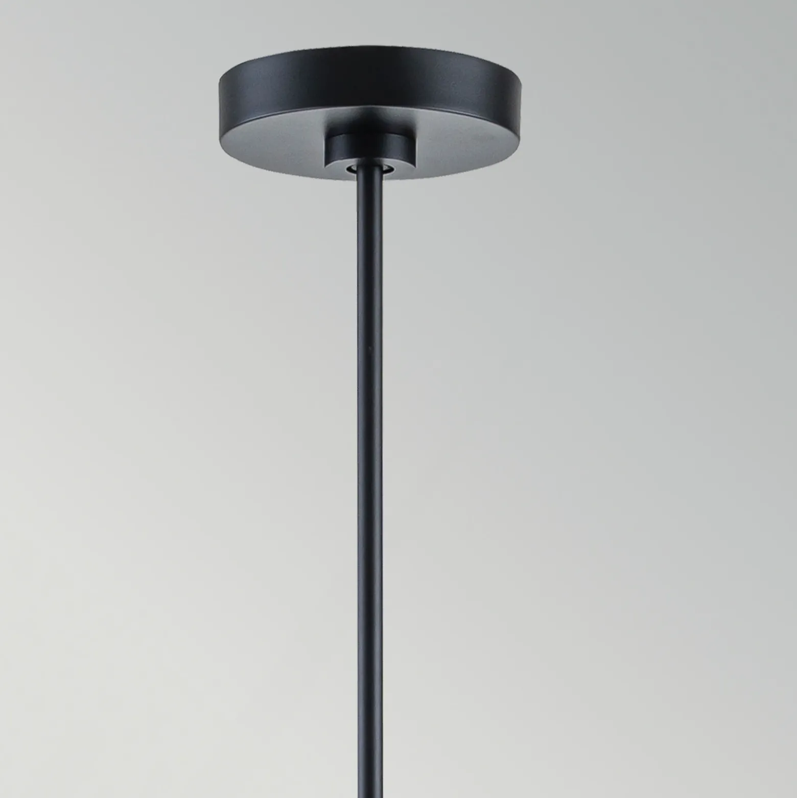 Lámpara de araña Brianna, negra, Ø 84 cm, 9 luces, metal