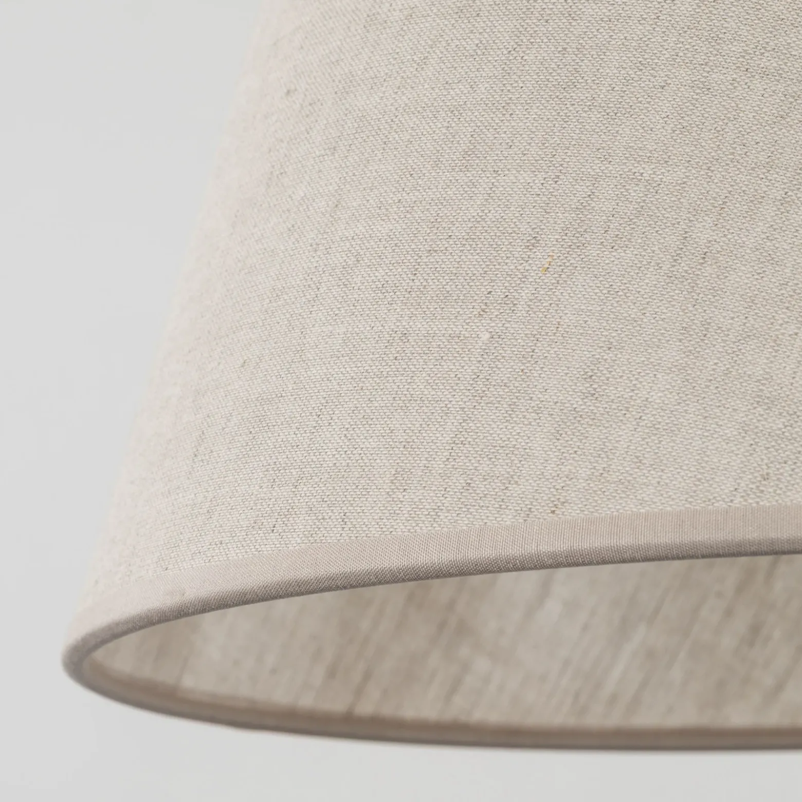 Lámpara de araña Candi, beige/arena, 6 luces, Ø 85 cm, E27
