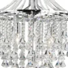 Lámpara de araña Dorchester, cristal, 5 luces, Ø 64 cm, E14