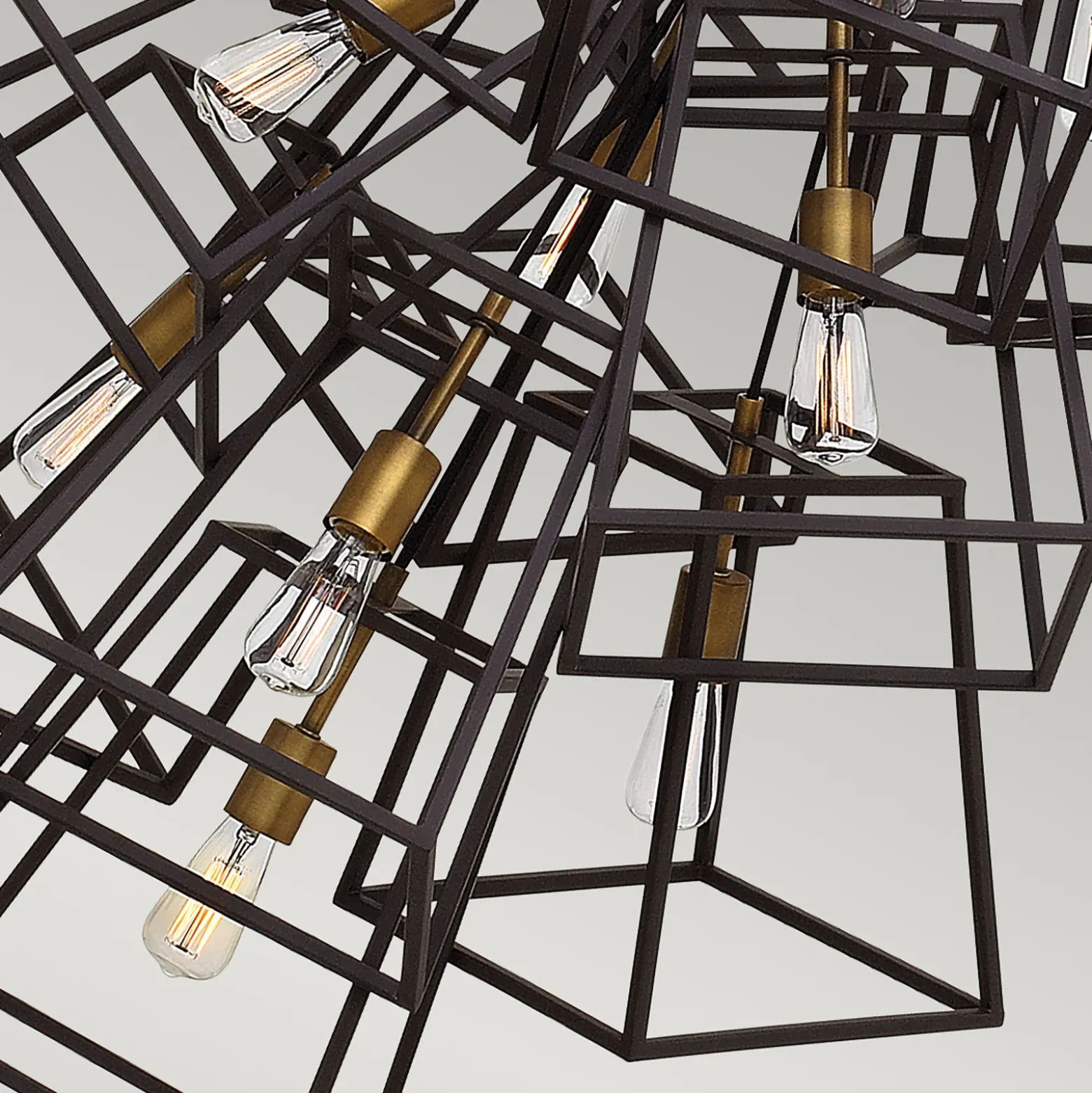 Lámpara de araña Fulton, 13 luces