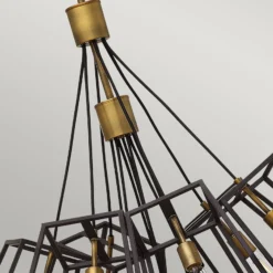 Lámpara de araña Fulton, 13 luces