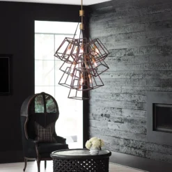 Lámpara de araña Fulton, 13 luces