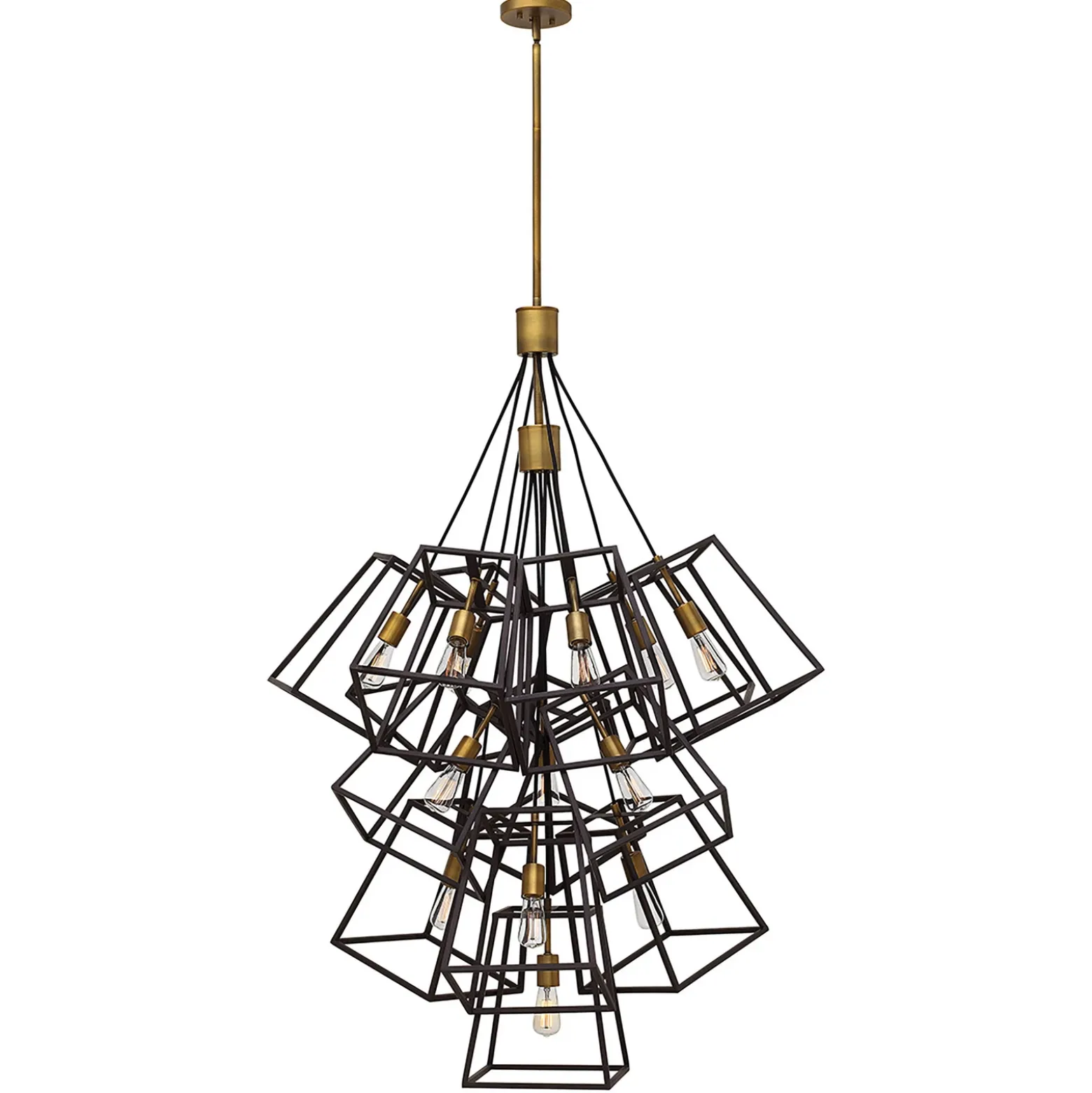 Lámpara de araña Fulton, 13 luces