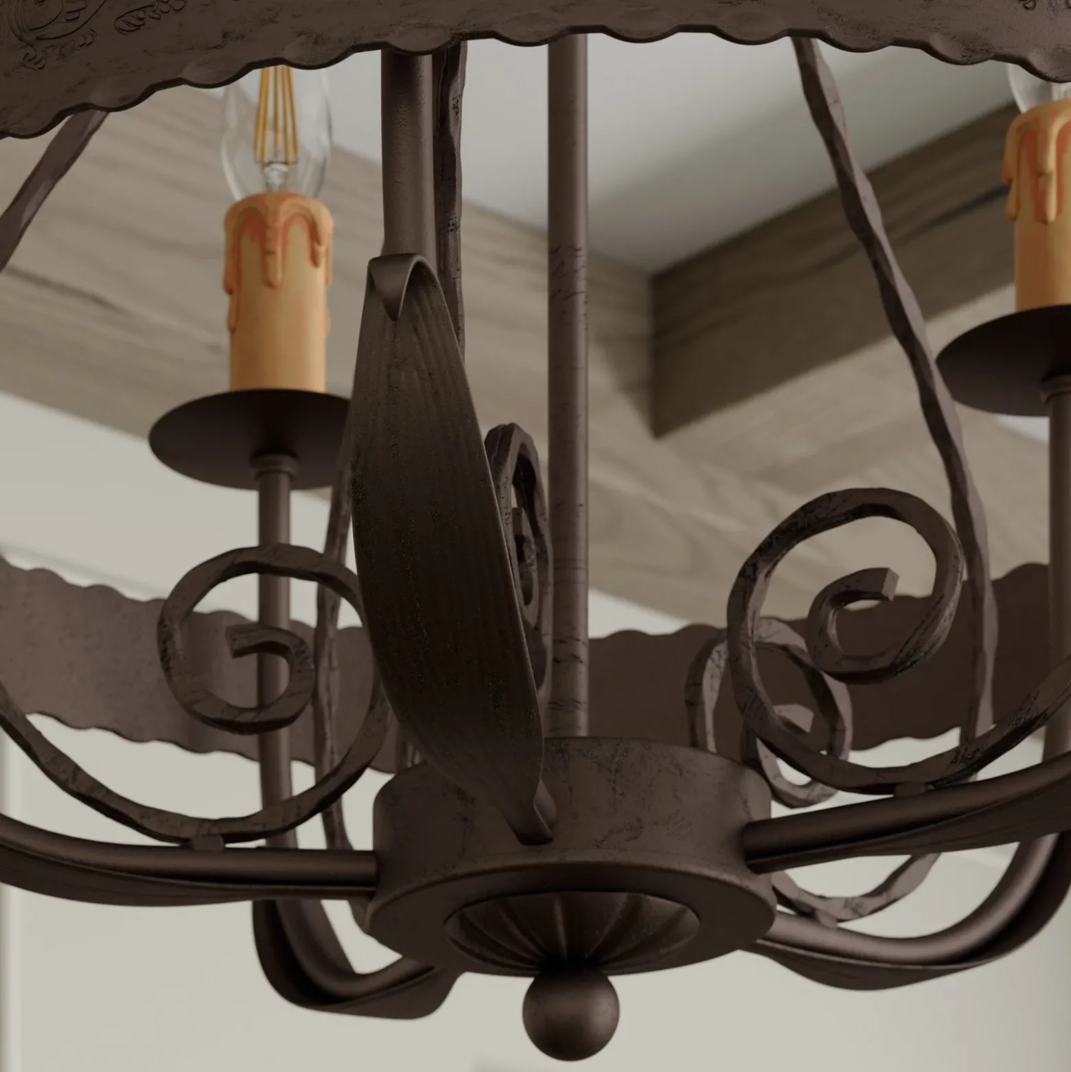 Lámpara de araña Loara, 5 luces
