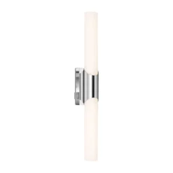 Lámpara de espejo cuarto de baño Klak Brilo, cromo, 47 cm