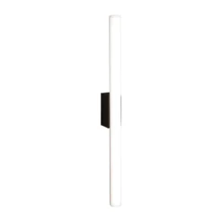 Lámpara de espejo LED Barra de luces, negro mate