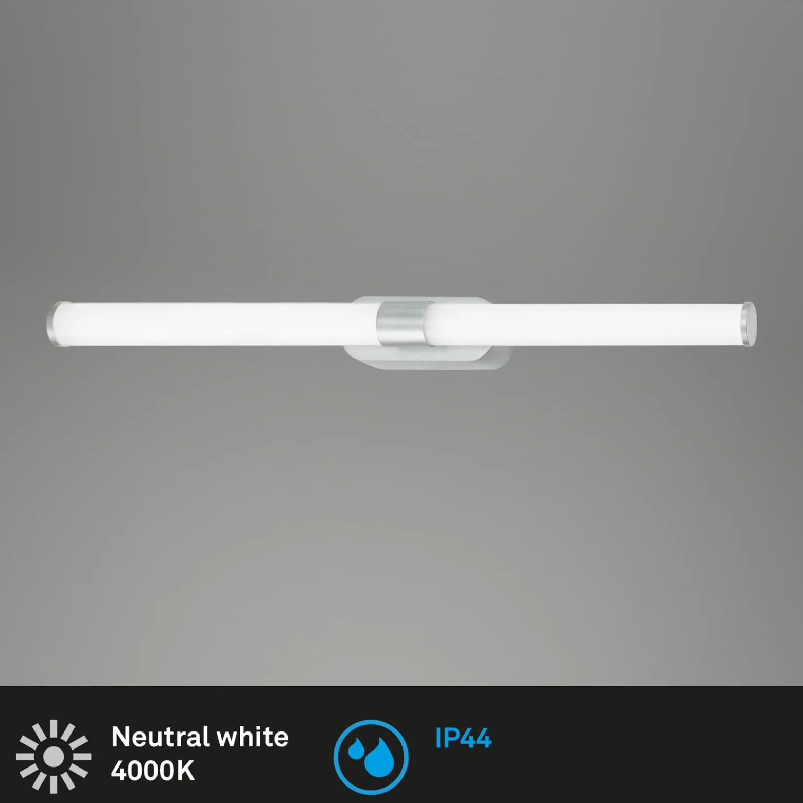 Lámpara de espejo LED 2117014 con IP44, 4.000 K