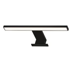 Lámpara de espejo LED Dun Brilo, IP44, ancho 30 cm