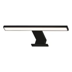 Lámpara de espejo LED Dun Brilo, IP44, ancho 30 cm