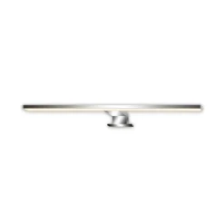 Lámpara de espejo LED Dun 2 en 1, cromada, IP44, longitud 50 cm