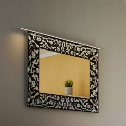 Lámpara de espejo LED Espelho 80 cm aluminio 4.000 K