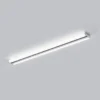 Lámpara de espejo LED Helestra LOOM, longitud 90 cm, cromada, IP44