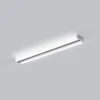 Lámpara de espejo LED Helestra LOOM, longitud 60 cm, cromado, IP44