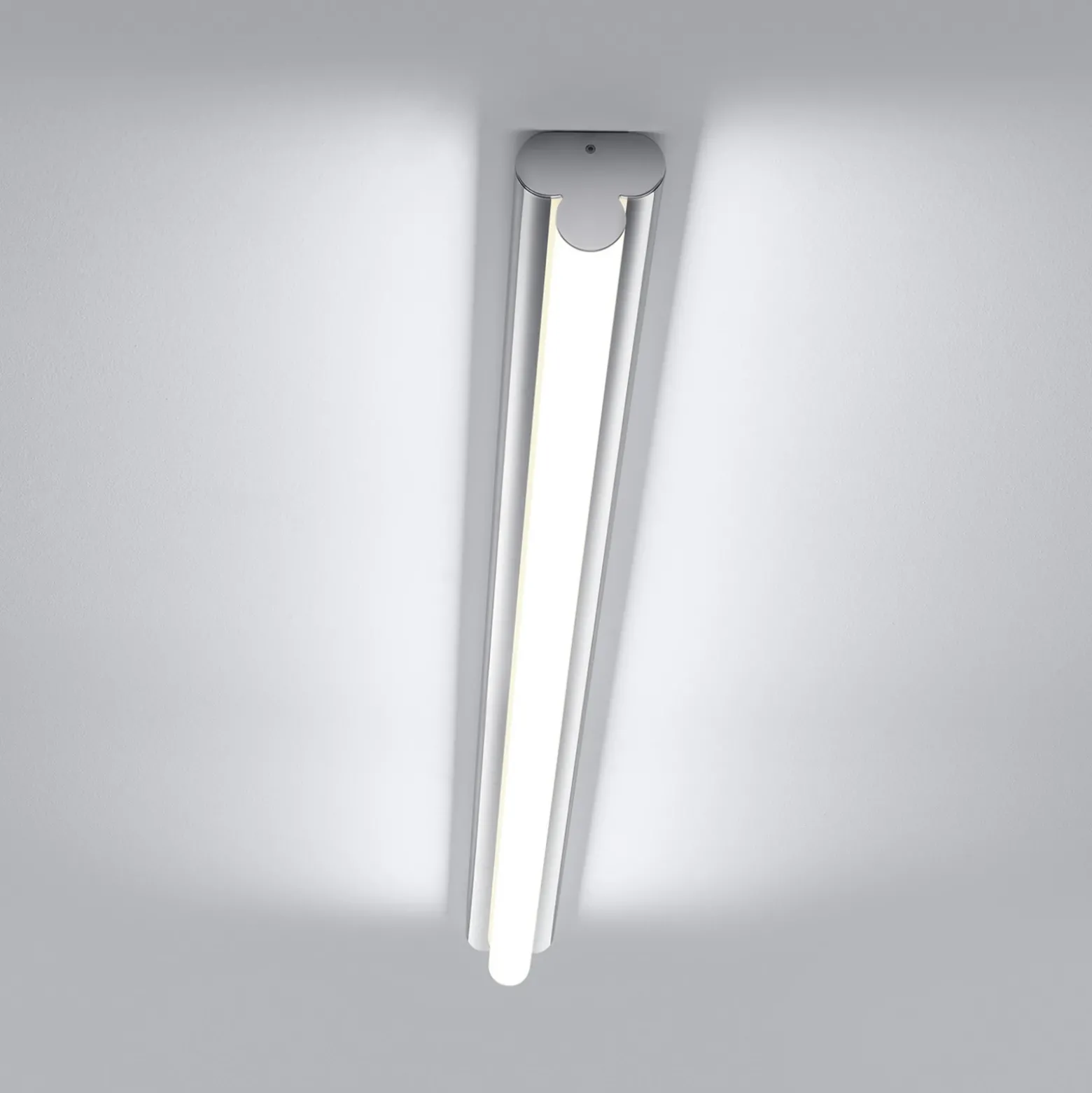 Lámpara de espejo LED Helestra LOOM 2, longitud 90 cm, IP44, CCT