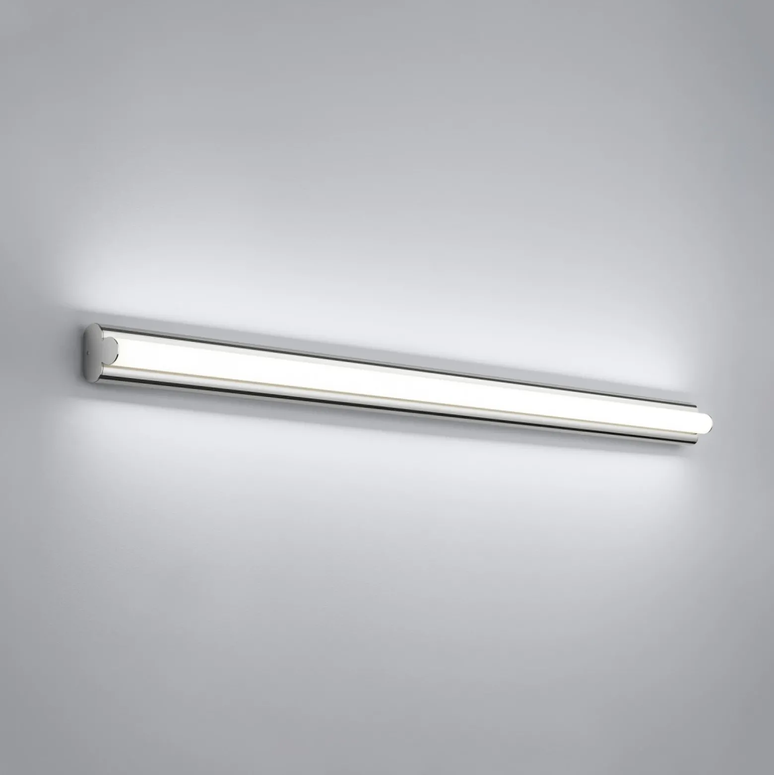 Lámpara de espejo LED Helestra LOOM 2, longitud 120 cm, IP44, CCT