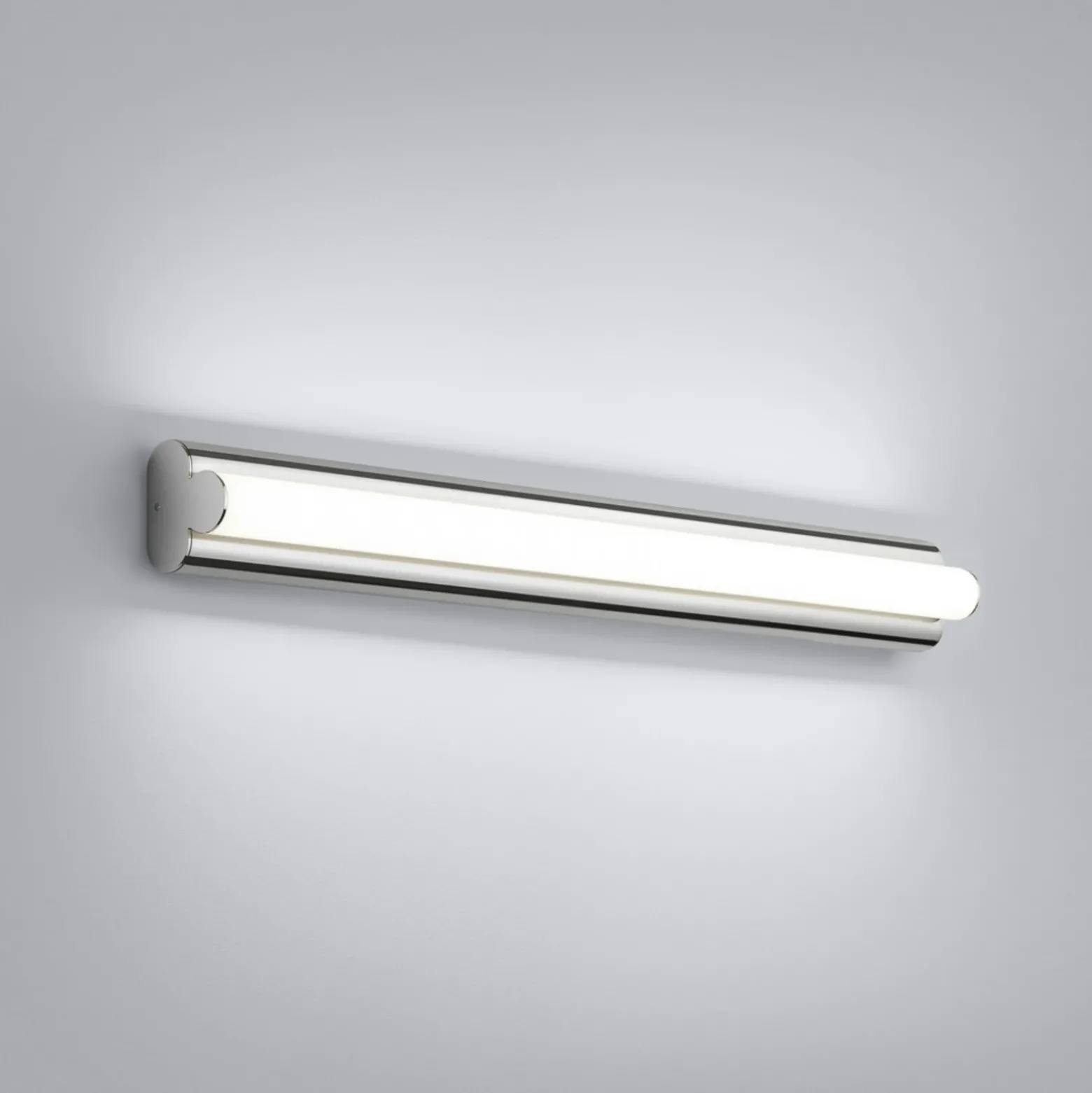 Lámpara de espejo LED Helestra LOOM 2, longitud 60 cm, IP44, CCT