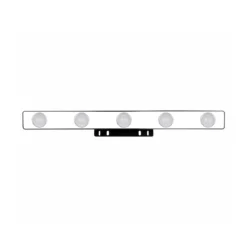 Lámpara de espejo LED Hollywood, 60 cm, 5 luces
