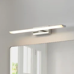Lámpara de espejo LED inteligente EGLO connect Tabiano-Z, 60,5 cm, cromada