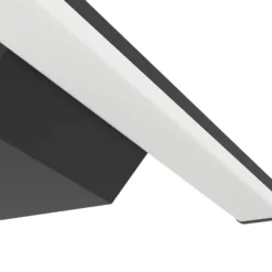Lámpara de espejo LED inteligente EGLO connect Regello-Z, negro