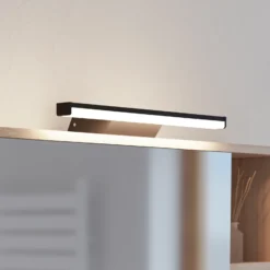 Lámpara de espejo LED inteligente EGLO connect Regello-Z, negro