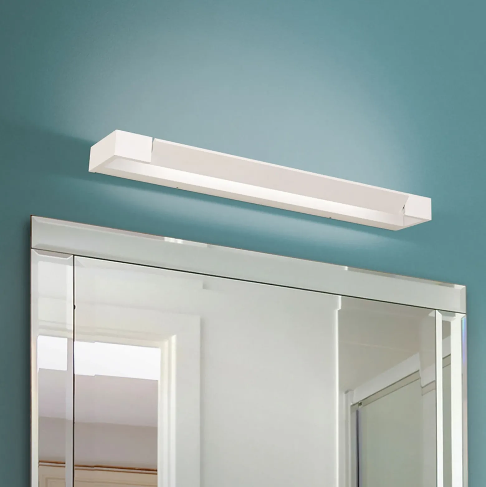 Lámpara de espejo LED Marilyn, blanco, 60 cm