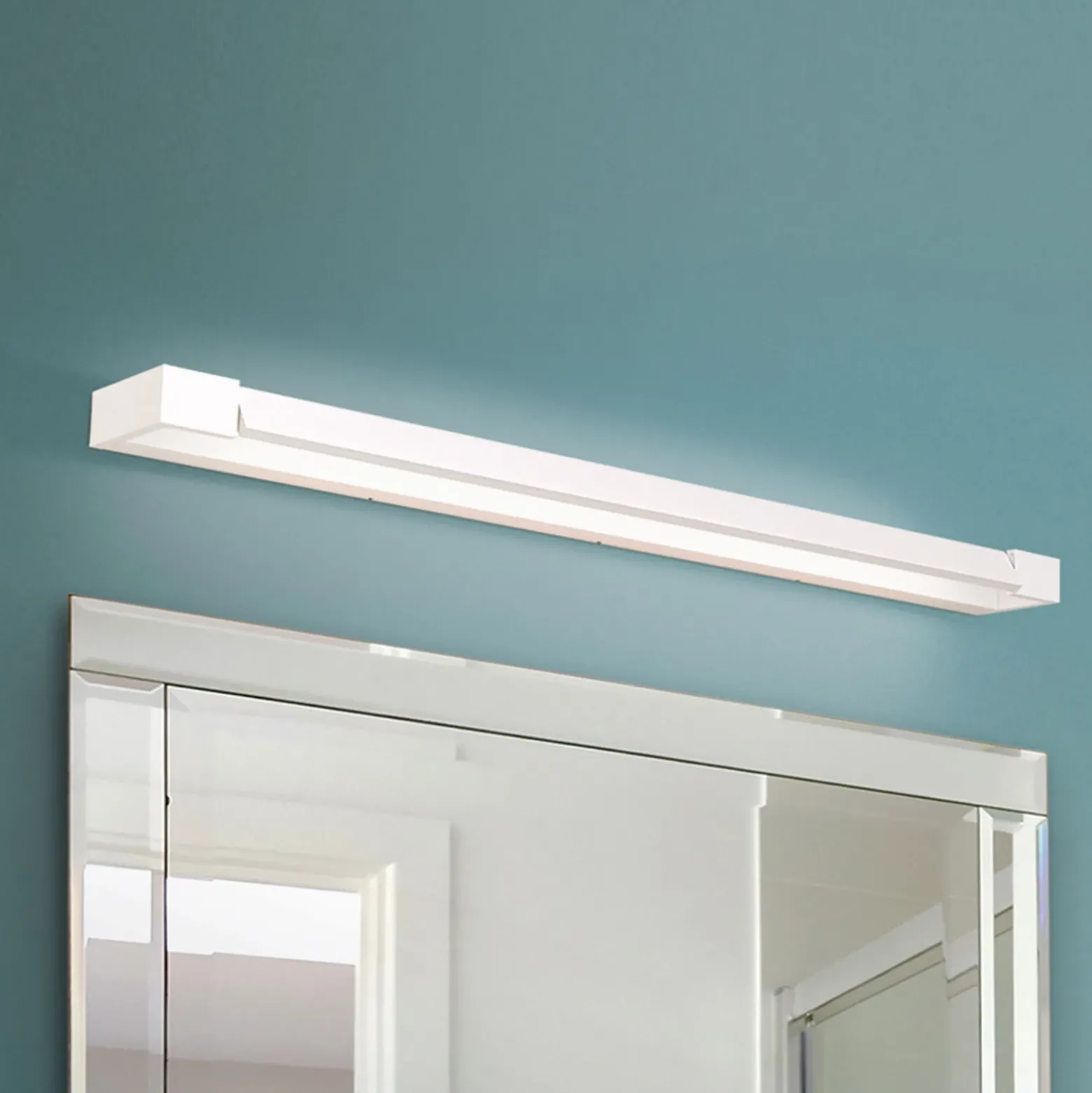Lámpara de espejo LED Marilyn, blanco, 90 cm