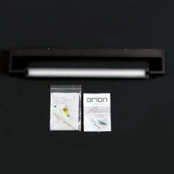 Lámpara de espejo LED Marilyn en negro, ancho 60cm