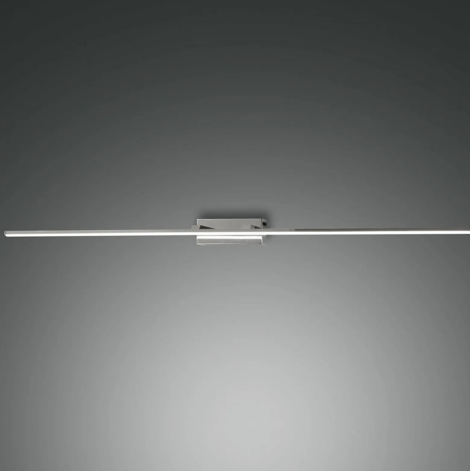 Lámpara de espejo LED Nala, cromada, anchura 110 cm, metal