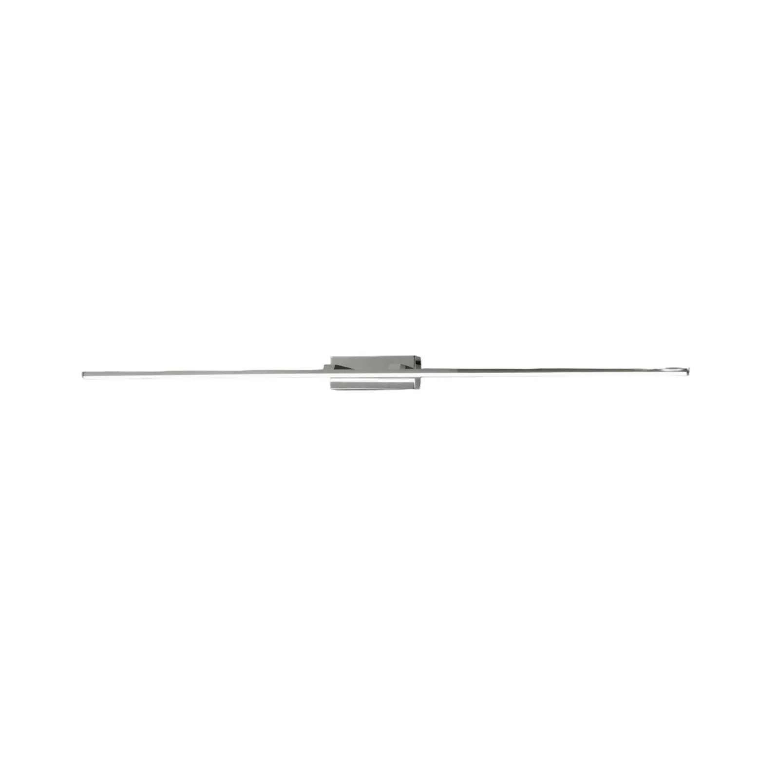 Lámpara de espejo LED Nala, cromada, anchura 110 cm, metal