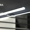 Lámpara de espejo LED Pandora, cromo, ancho 20,8 cm