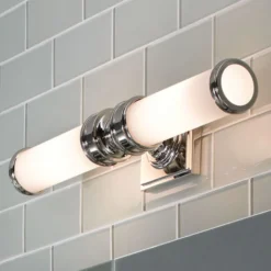 Lámpara de espejo LED Payne de 2 luces.