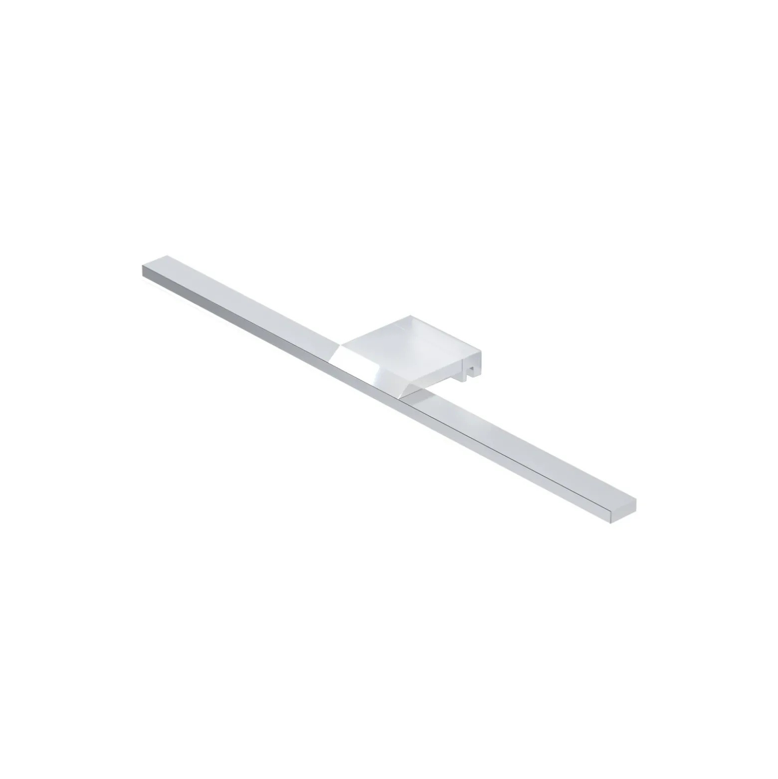 Lámpara de espejo LED Triga IP44, cromo, 40cm, 3.000K