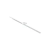 Lámpara de espejo LED Triga IP44, cromo, 80cm, 4.000K