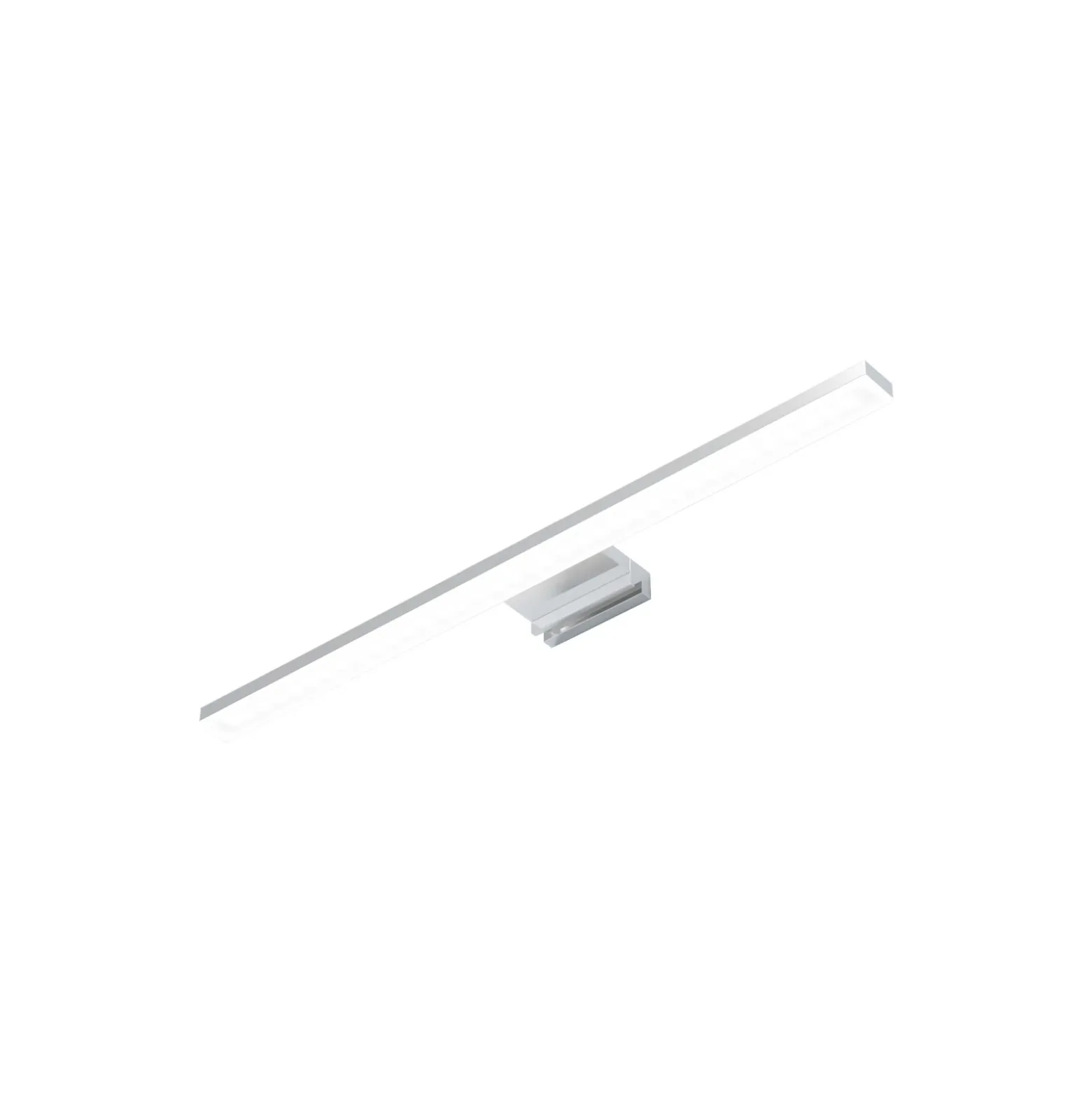 Lámpara de espejo LED Triga IP44, cromo, 40cm, 3.000K