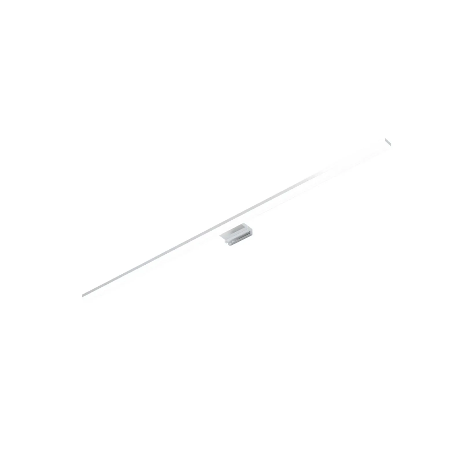 Lámpara de espejo LED Triga IP44, cromo, 80cm, 3.000K