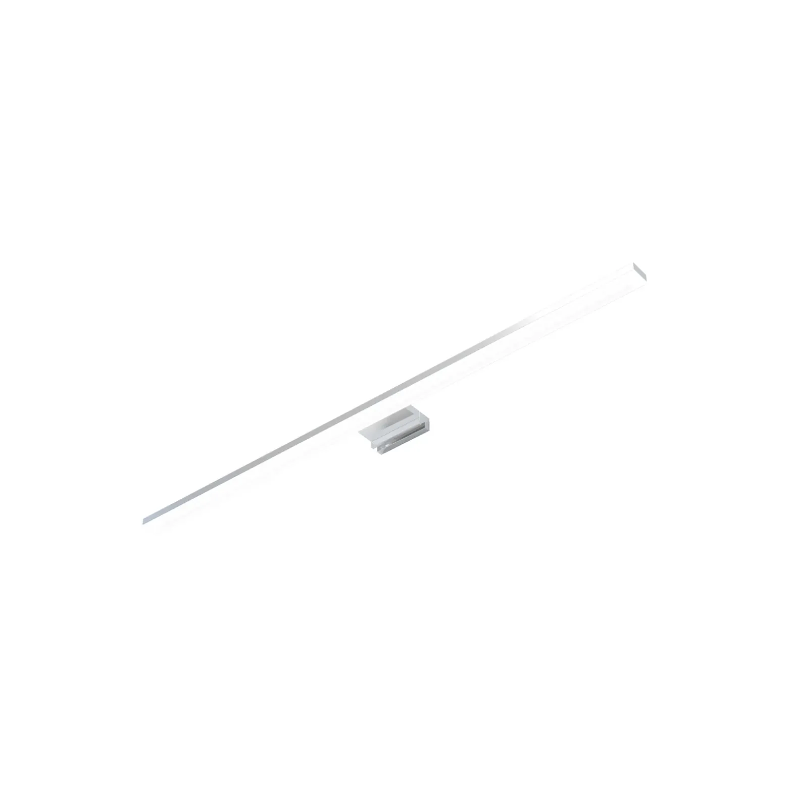 Lámpara de espejo LED Triga IP44, cromo, 60cm, 4.000K