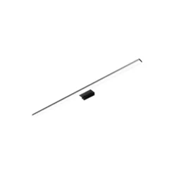 Lámpara de espejo LED Triga IP44 negro 60cm, 3.000K