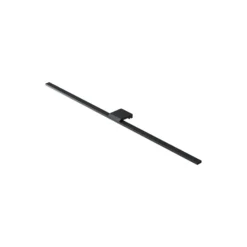 Lámpara de espejo LED Triga IP44 negro 80cm, 4.000K