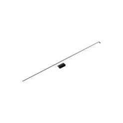 Lámpara de espejo LED Triga IP44 negro 80cm, 4.000K