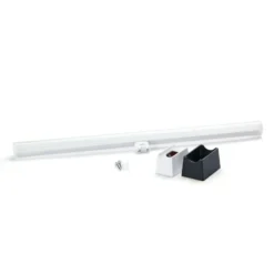 Lámpara de espejo LED Visagist, soporte negro